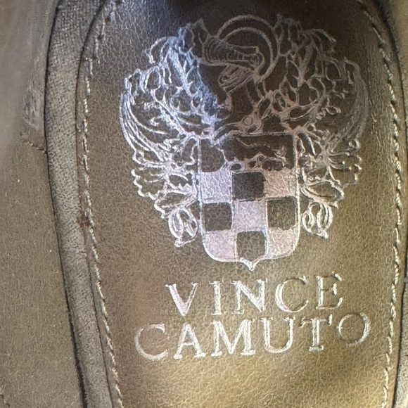 Vince Camuto | Levesna perforated booties pewter grey women size 9 - Picture 10 of 12